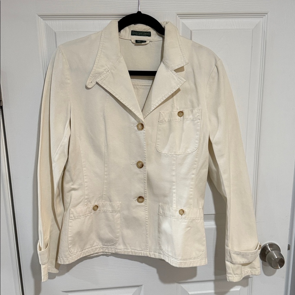 Vintage Ralph Lauren Off-White Blazer